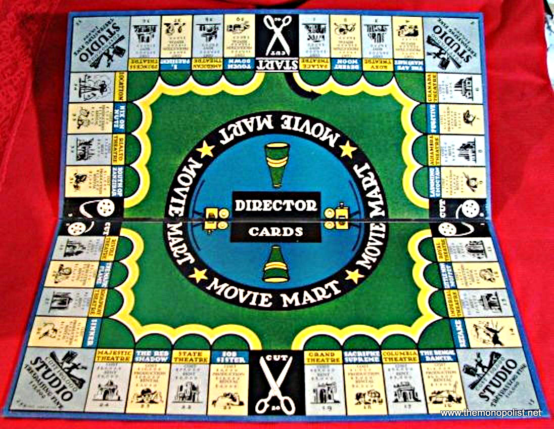 The board was changed somewhat for 1936, with the addition of various illustrations. The black backing was changed to blue.